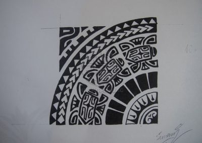 projektowanie tatuaży polinezyjskich
