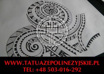 polinezyjski tatuaż