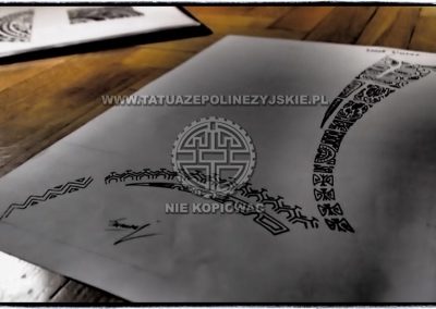 tatuaż polinezyjski projektowanie
