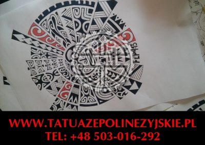 polinezyjski tatuaż
